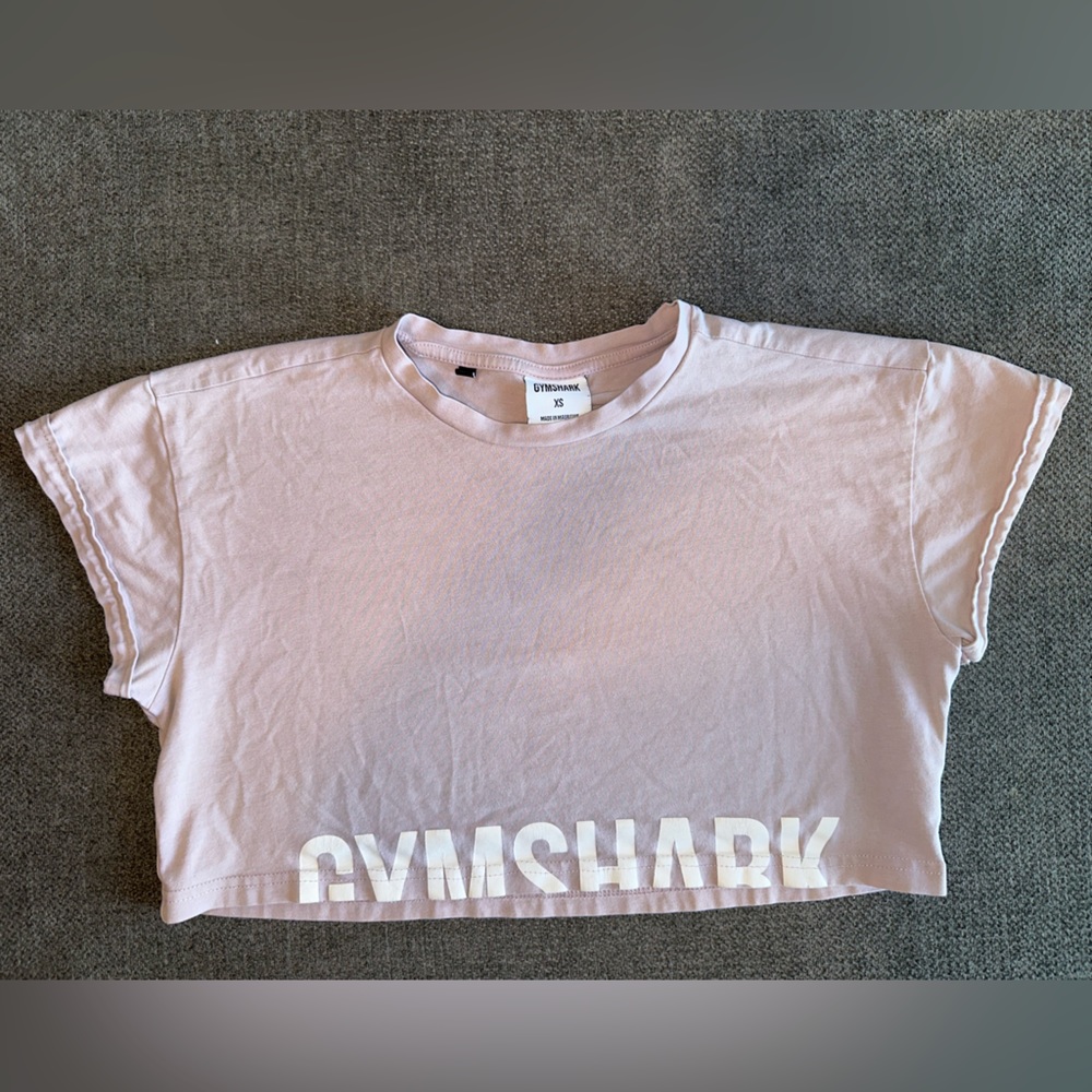 GYM SHARK Fraction Crop Top